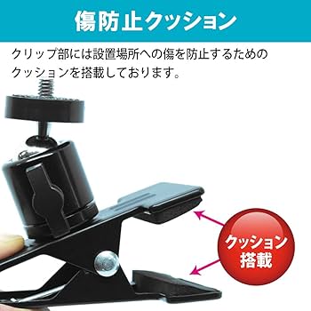 Amazon.co.jp: 日本トラストテクノロジー クリップタイプカメラ